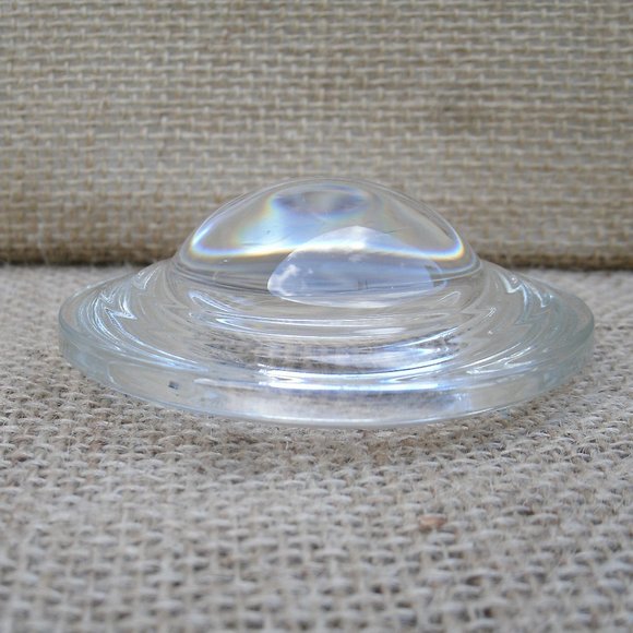 Vintage Round Glass Dome Magnifier - Picture 7 of 12